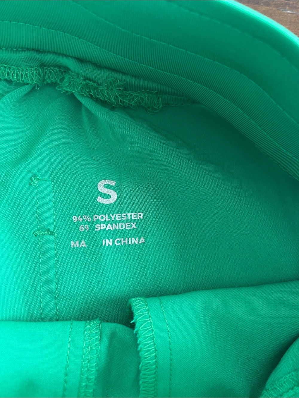 Bright Green Medical Scrub Set - V-Neck Top & Drawstring Pants - Picture 5 of 5